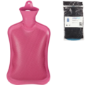 Relaxdays warmwater kruik roze 2 L