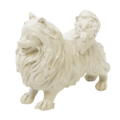 Housevitamin beeld Pomeranian Dog beige 10,5 cm