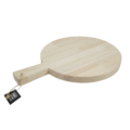 Houten decoratieve snijplank 34 cm