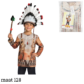 Kostuum Indiaan shirt kids maat 128