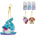 Diamond Painting sleutelhanger DIY 3 assorti