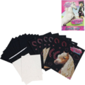 Horse Friends kraskaarten 21 cm set van 17