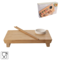 Gusta Sushi serveerplank 25 cm 3-delig