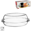 Ovenschaal met deksel glas 5,1 L