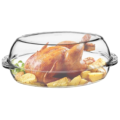 Ovenschaal met deksel glas 5,1 L