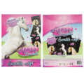 Horse Friends kraskaarten 21 cm set van 17