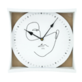 Noor Living wandklok Face wit 29 cm