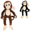 Knuffel aap 55 cm 2 assorti