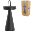 Light & Living tafellamp Ankenta LED oplaadbaar zwart 28,5 cm