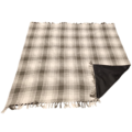 Take a Plaid polyback picknickplaid groen/wit 160 x 160 cm