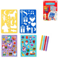 Fenstersticker Sinterklaas Set von 66