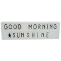 Gusta LED lightbox wit met 92 letters 50 cm