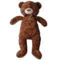 Knuffel beer XXL bruin 150 cm