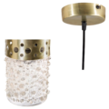 BePureHome hanglamp Sprinkle antiek messingkleurig 20 cm
