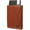 Valenta Card Case Pocket Premium braun Leder