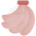 Fruitschaal banaan 27 cm 3 assorti