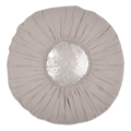 Walra kussenhoes Mette rond grijs 40 cm