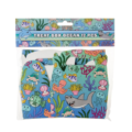 Traktatiedoosje Zeedieren blauw 12,5 cm 12 stuks