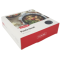 Curver diep bord zwart 22 cm set van 2