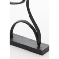 Light & Living beeld Face mat zwart 38 cm