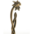 Light & Living beeld Daffodil bronskleurig 28 cm
