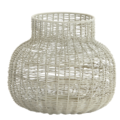 Light & Living theelichthouder Valery grijs 17 cm