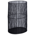 PTMD windlicht Javi metaal zwart 50 cm set van 3