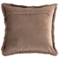 PTMD kussen Nous velvet taupe 60 x 60 cm