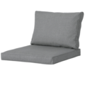 Madison loungekussen grijs 73 x 73 cm