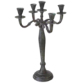 Kandelaar Classic aluminium antiek look 40 cm