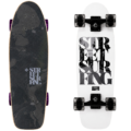 Street Surfing skateboard Cruiser zwart 71 cm