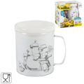 Kleur je eigen beker Minions 250 ml