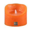 PTMD LED stompkaars op batterij XL oranje 12,5 x 10 cm