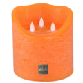 PTMD LED stompkaars op batterij XXL oranje 15 x 15 cm