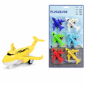 Speelgoedvliegtuigen 10 cm 6 stuks