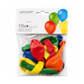 Amscan ballon multicolour 20 cm 10 stuks