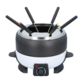 Cuisinier fondueset 6 personen RVS elektrisch