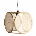 KidsDepot hanglamp Fem naturel 30 cm