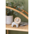 J-Line beeld Leeuw Raffia 16 cm