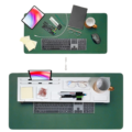 Rubberneck bamboe bureau organizer wit 60 cm