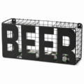 Out of the Blue dopjes verzamelbox Beer zwart 25 cm