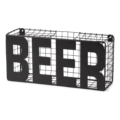 Out of the Blue dopjes verzamelbox Beer zwart 25 cm