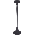 PTMD kaarsenhouder Zival aluminium zwart 78 cm