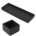 Gusta serveerplateau zwart Dip It 4 delig 23 cm