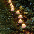Tuinverlichting Paddenstoel LED op batterij 380 cm