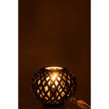 J-Line tafellamp Bamboo zwart 30 cm
