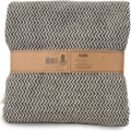 Jens Living plaid katoen zwart/wit 130 x 180 cm