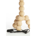 Light & Living tafellamp Veglio EU-stekker naturel 50 cm