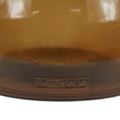 Vaas gerecycled glas bruin 34 cm