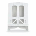 Dispenser voor papieren handdoeken wit 40 cm
